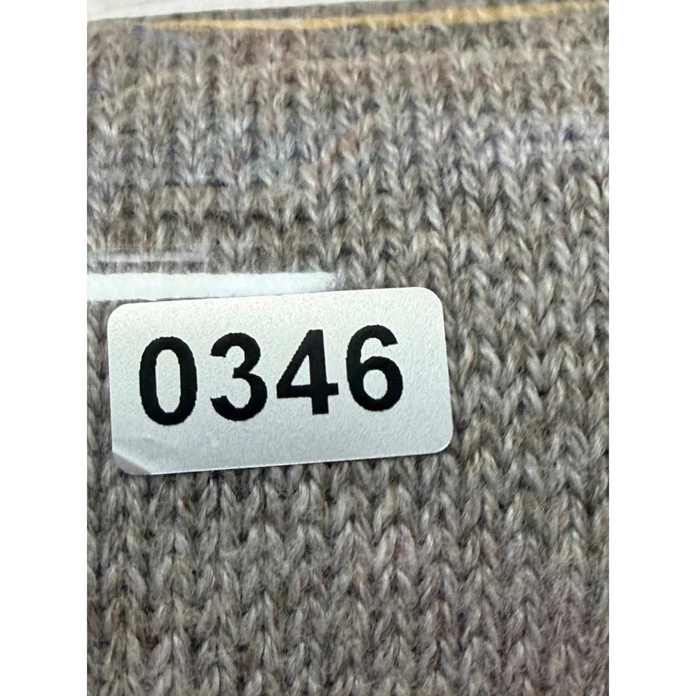 Old Navy‎ Mens Turtleneck Sweater Large Tall Brown Heathered Cotton Blend Knit